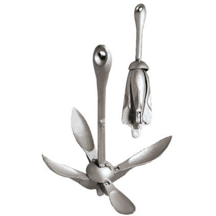 Grapnel anchor galvanized