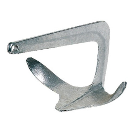 Trefoil anchor galvanized