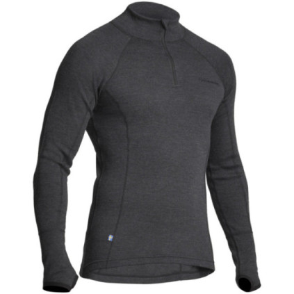 Halvarssons Sweater Polo Wool Grafithe 