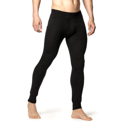 Woolpower Long Johns with Fly 200 Black