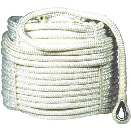 Side-power anchor line leaded