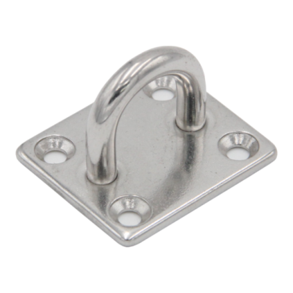 Qvarken Square Eye Plate AISI 316