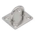 Qvarken Square Eye Plate AISI 316