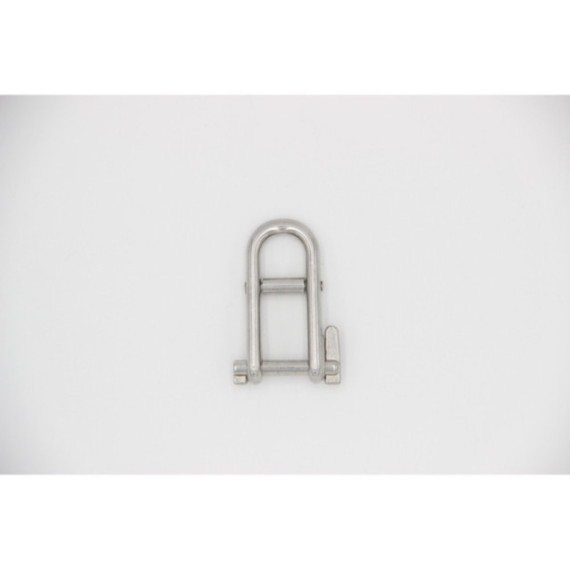 Qvarken Key Pin D-Shackle with bar AISI 316