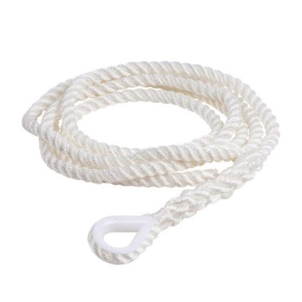 Qvarken Mooring Rope Classic with thimble white