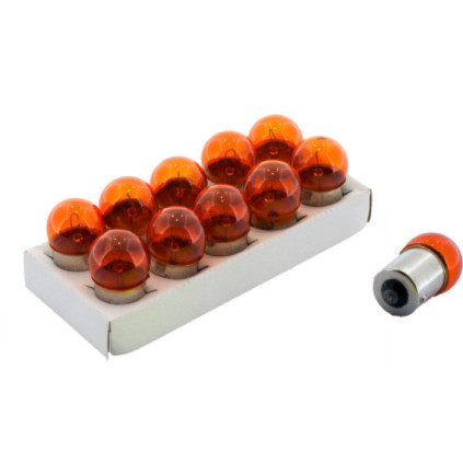 Solero Bulb 12V 10W BA15S orange