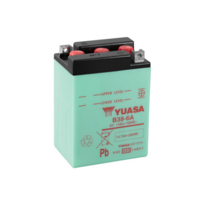 Yuasa Battery B38-6A (dc) no acid included (5)
