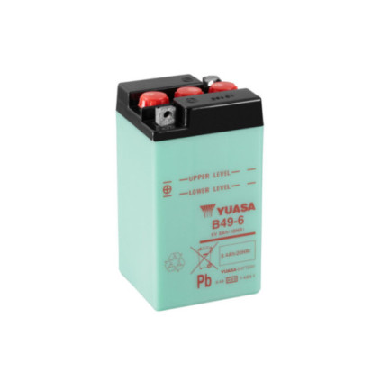 Yuasa Battery B49-6 (cp) with acidpack (4)