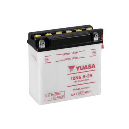 Yuasa Battery 12N5.5-3B (cp) with acidpack (4)