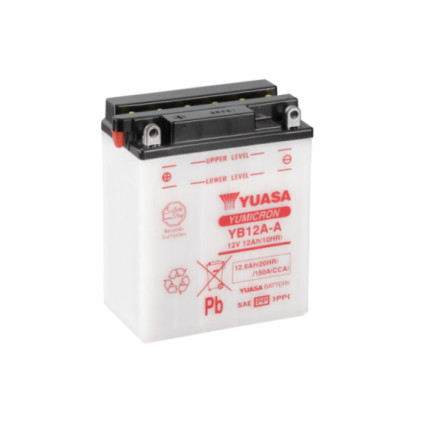 Yuasa Battery YB12A-A (cp) with acidpack (4)