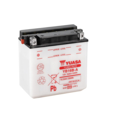 Yuasa Battery YB16B-A (dc) no acid included (5)