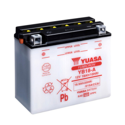 Yuasa Battery YB18-A (dc) no acid included (5)