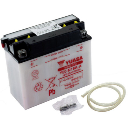 Yuasa Battery Y50-N18A-A (dc) no acid included (5)