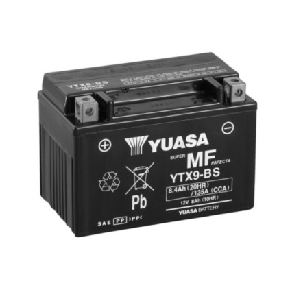Yuasa Battery YTX9-BS (cp) with acidpack (5)