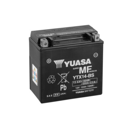 Yuasa Battery YTX14-BS (cp) with acidpack (4)