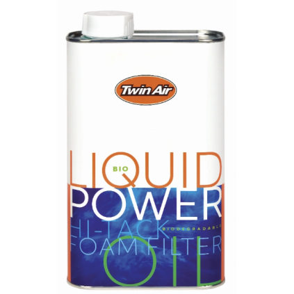 Twin Air Liquid Bio Power, Air Filter Oil (1 liter) (12) (IMO)