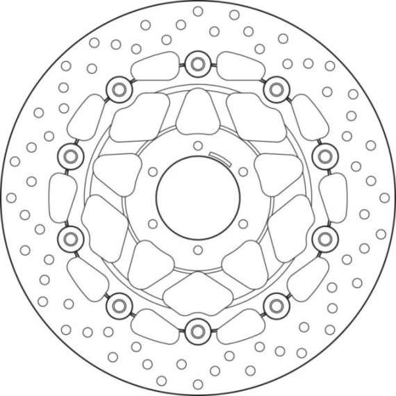 Brembo Serie Oro brakedisc floating