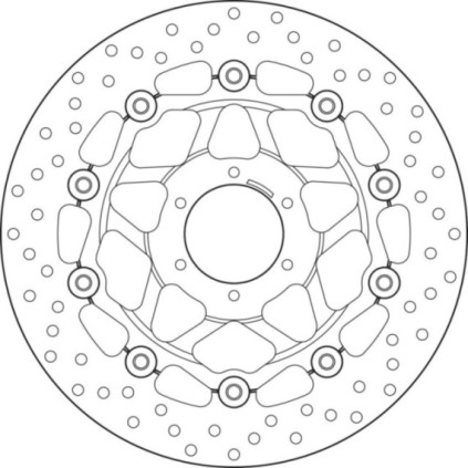 Brembo Serie Oro brakedisc floating