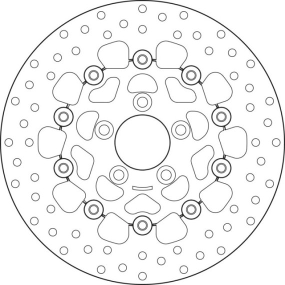Brembo Serie Oro brakedisc floating