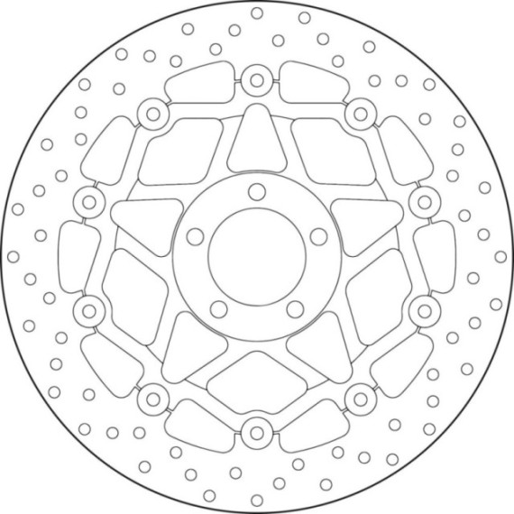Brembo Serie Oro brakedisc floating