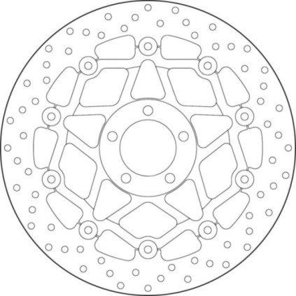 Brembo Serie Oro brakedisc floating
