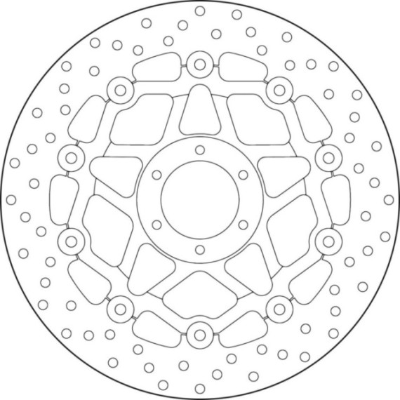 Brembo Serie Oro brakedisc floating