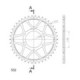 Supersprox Steel Rear Sprocket 827:42 Black