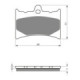 GOLDFREN Brake Pads 019 Ceramic Carbon AD