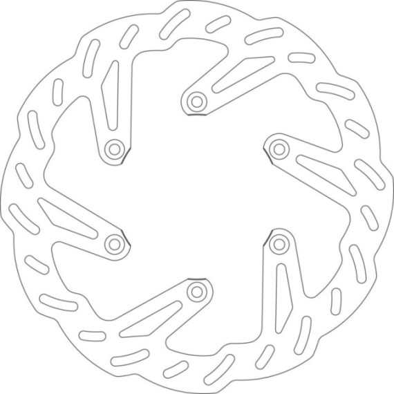 GOLDFREN Brakedisc Front GAS all 97-