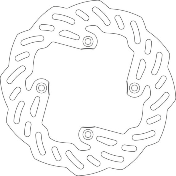 GOLDFREN Brakedisc  Rear YZ80/85 93- YZ65 18-