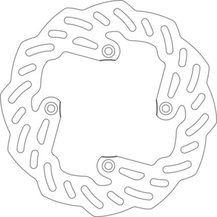 GOLDFREN Brakedisc  Rear YZ80/85 93- YZ65 18-