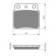 GOLDFREN Brake Pads 092 Ceramic Carbon K1