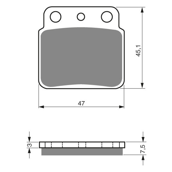 GOLDFREN Brake Pads 092 Ceramic Carbon K1