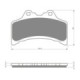 GOLDFREN Brake Pads 204 Ceramic carbon AD
