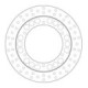 GOLDFREN brakedisc yd267 hd150 id132 t5,1
