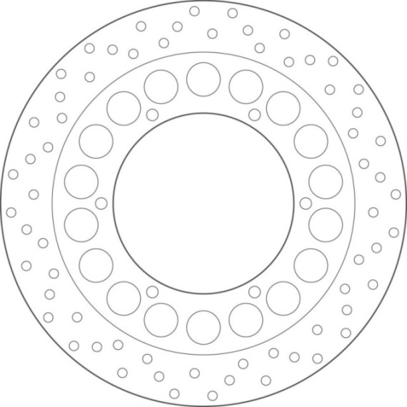 GOLDFREN Brakedisc yd298 hd150 id132 t5
