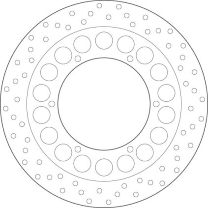 GOLDFREN Brakedisc yd298 hd150 id132 t5