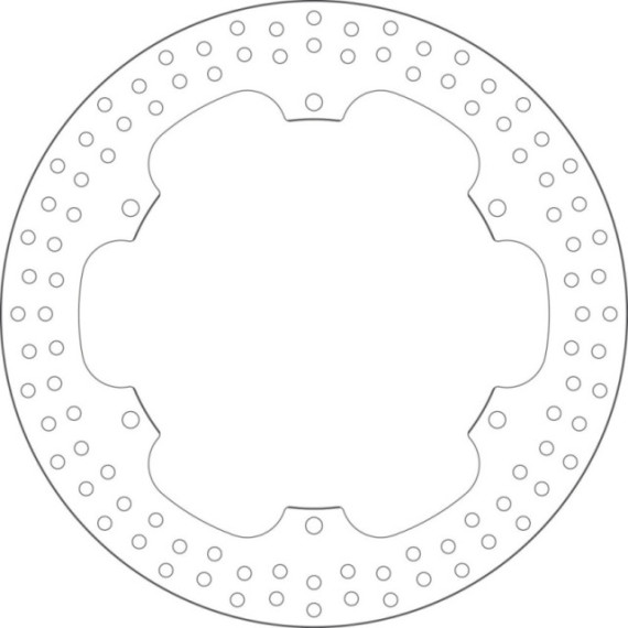 GOLDFREN brakedisc yd320 hd216 id198 t3,6