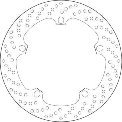 GOLDFREN brakedisc yd305 hd204 id181 t5