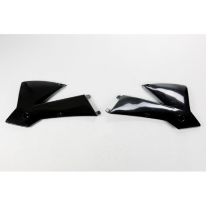 UFO Radiator cover KTM125-380SX 2T,400-525 4T Black 001