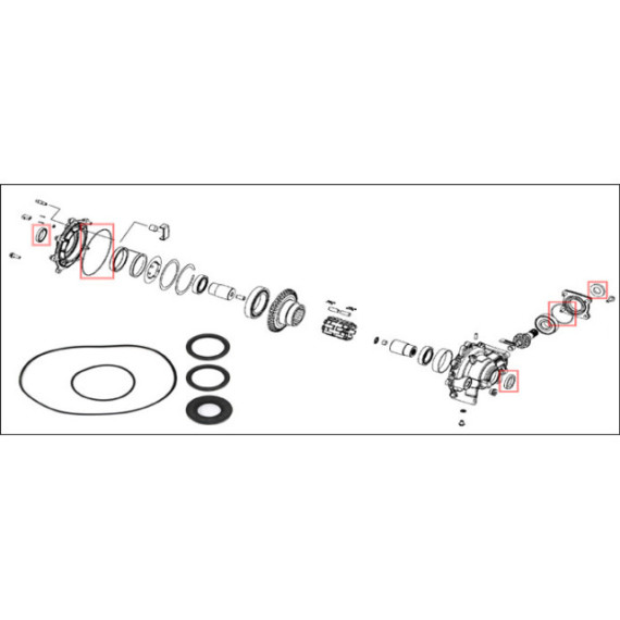OILSEAL KIT POLARIS