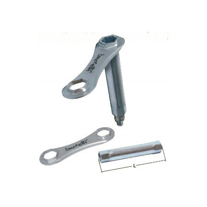 Buzzetti spark plug spanner 16/18mm l.140mm