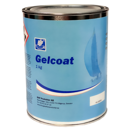 BHP Gelcoat-Topcoat 1kg 20000 white