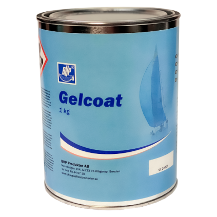 BHP Gelcoat-Topcoat 1kg 80540 white