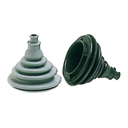 black rubber cable grommet