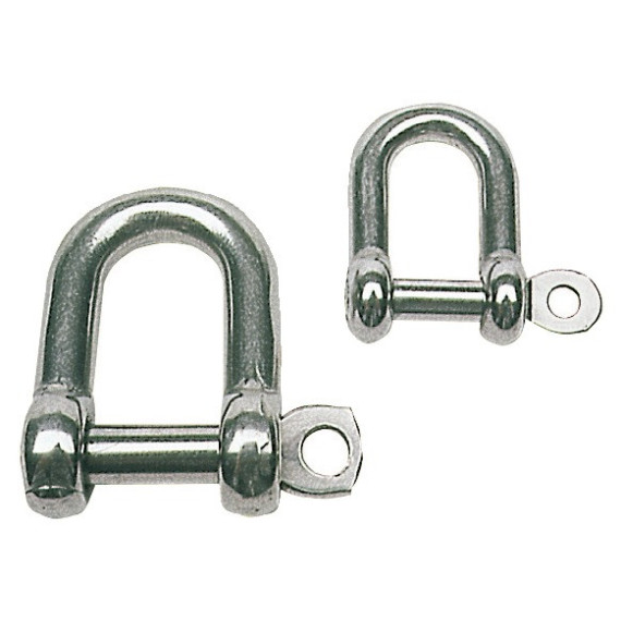 S.S D shackle 4mm