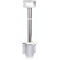 Light pole with EVOLED 360° White