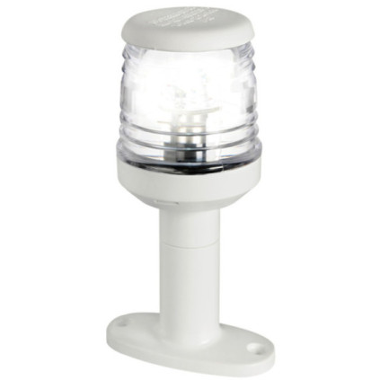 Classic 360° LED mast headlight white base