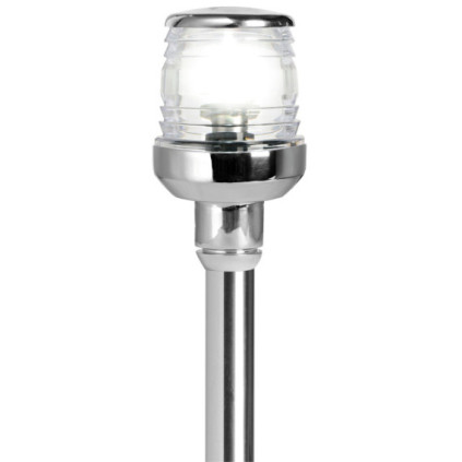 360° SS telescopic angled led pole 60cm