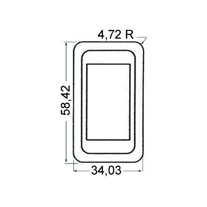 Switch bracket, single